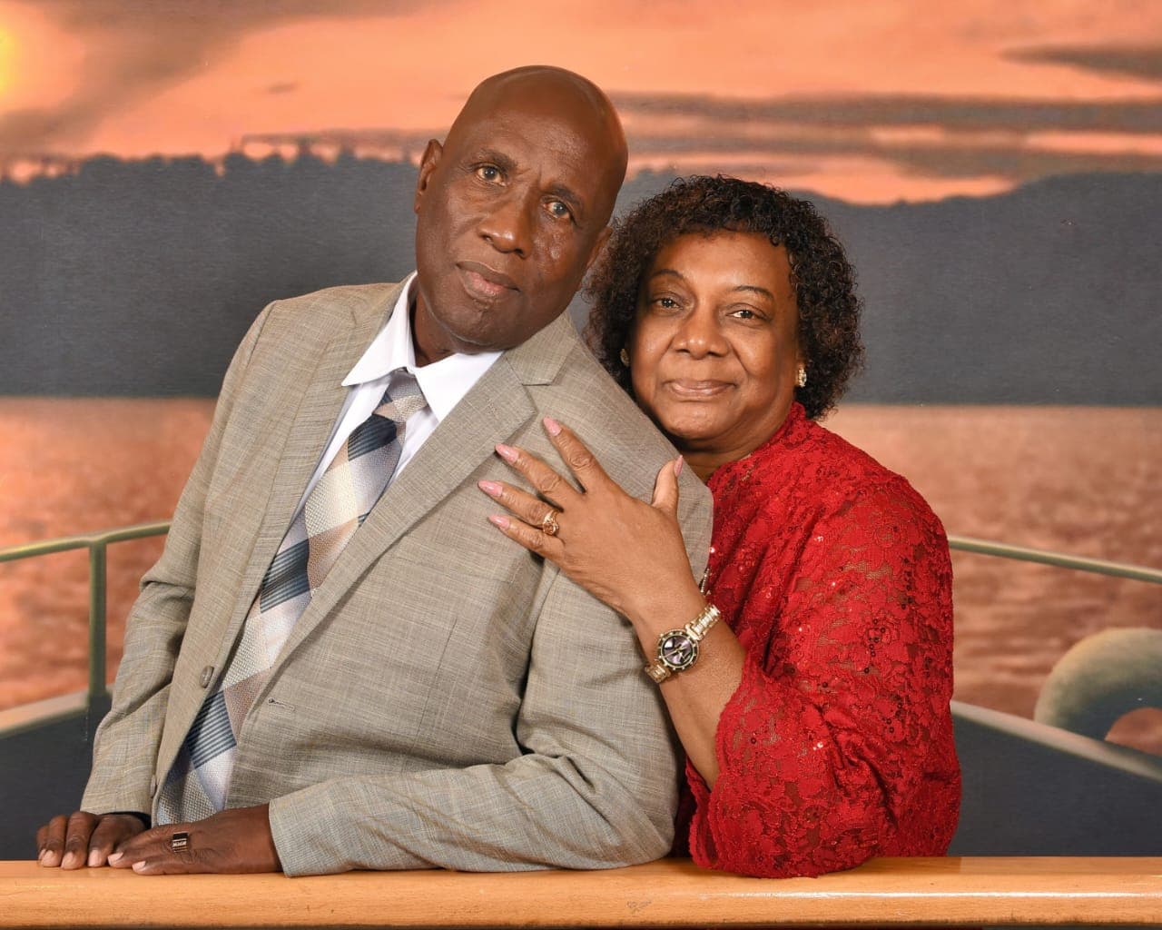 Pastor Cooper and his wife